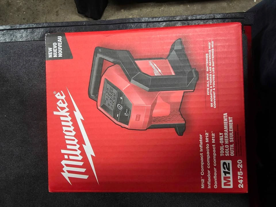 Milwaukee m12 compact inflator - photo 2