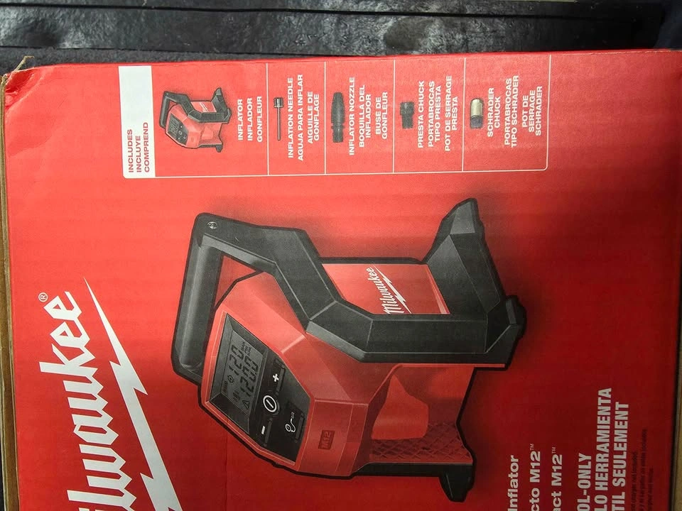 Milwaukee m12 compact inflator - photo 3