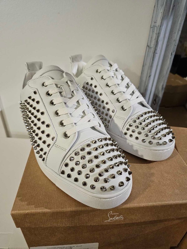 Christian Louboutin Louis Spikes Junior Flat - photo 3