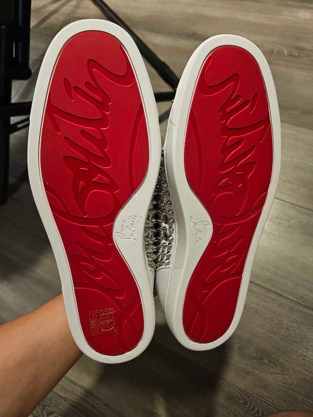 Christian Louboutin Louis Spikes Junior Flat - photo 5