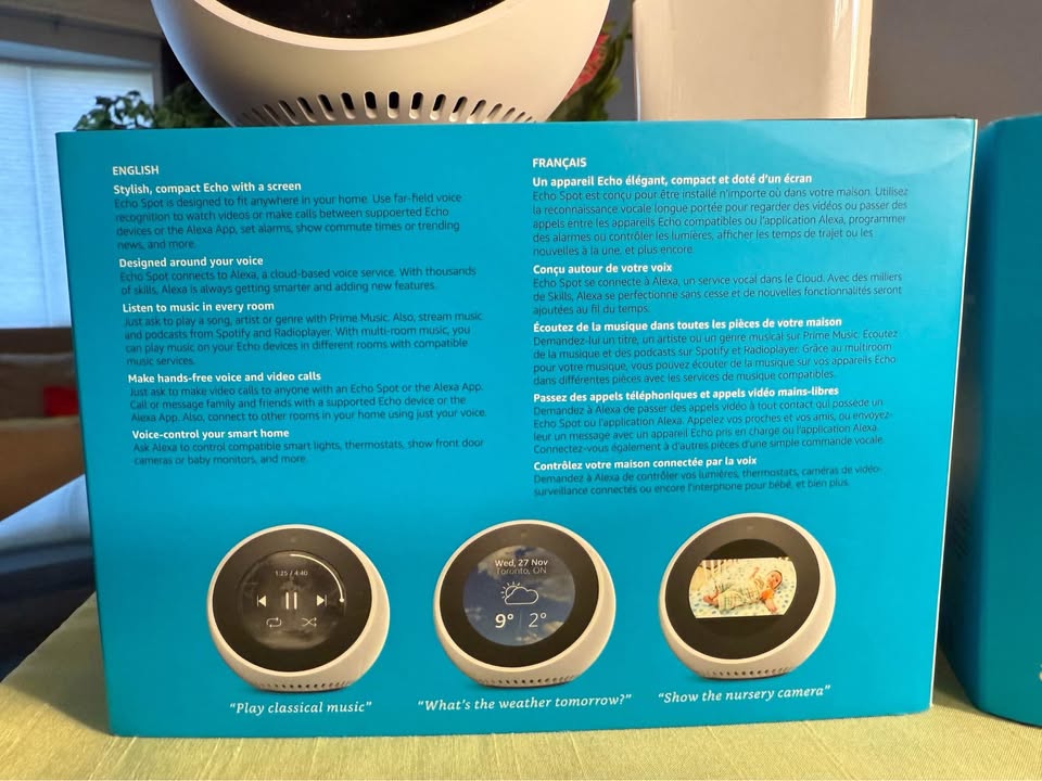 Amazon Echo Spot - photo 2