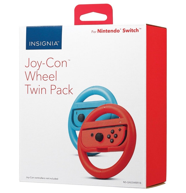 Insignia Nintendo Switch Joy-Con Wheel Twin Pack - photo 4