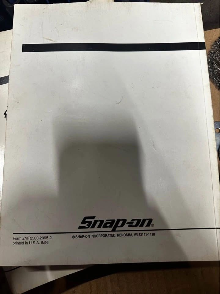 SNAP ON GM CROSS REFERENCE INDEX 7th edition - photo 3