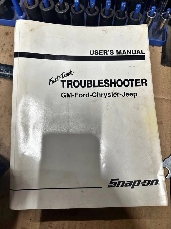 Snap-on Fast-Track Repair Manual
