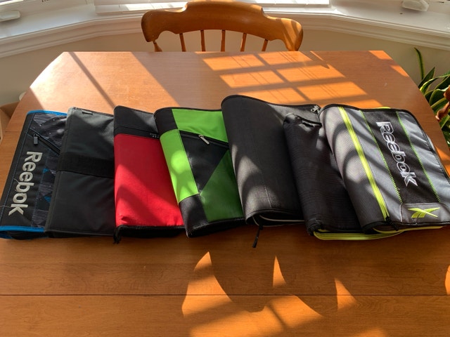 Reebok and Five Star Zipper Binders ⚽