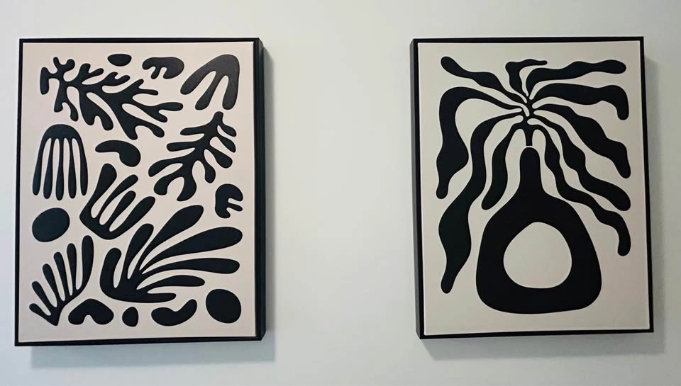 Set of 2 Modern Abstract Wall Art Prints - photo 4