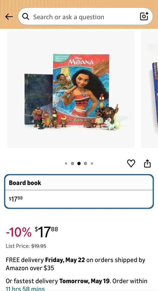 🌺 Disney Moana Busy Book + Figures + Playmat 🌺 - photo 2