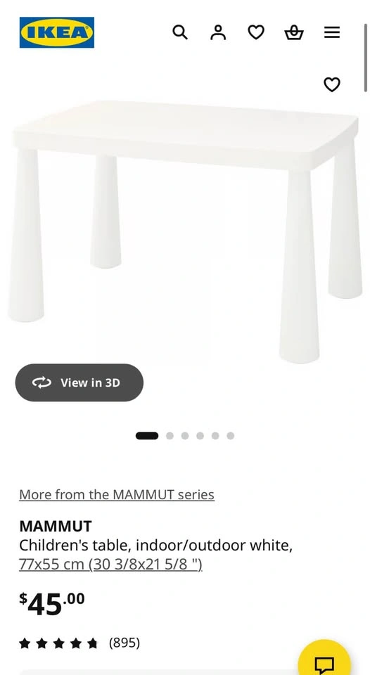 MAMMUT Kids Table & Chair Set - photo 4