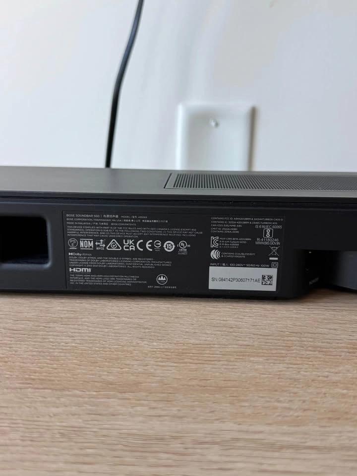 Bose 550 Soundbar - photo 5