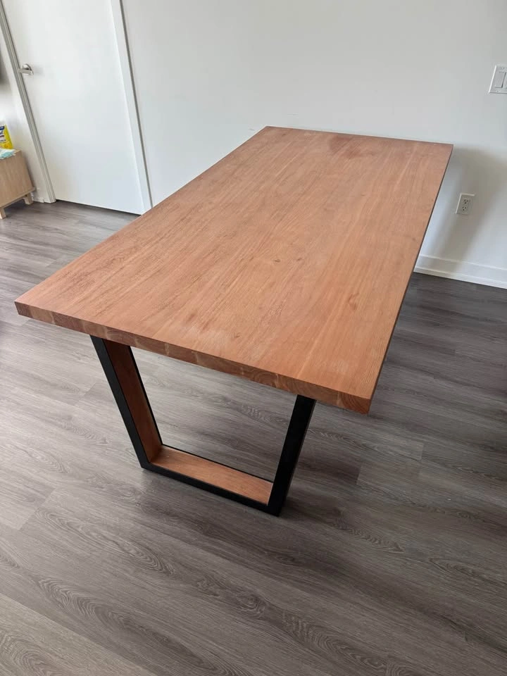 Acacia wood dining table 190 cm - photo 3