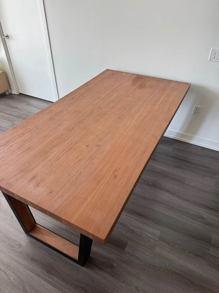 Acacia wood dining table 190 cm - photo 4