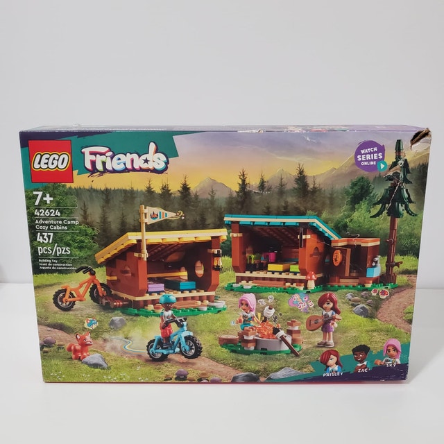 LEGO Friends Adventure Camp Cozy Cabins 42624