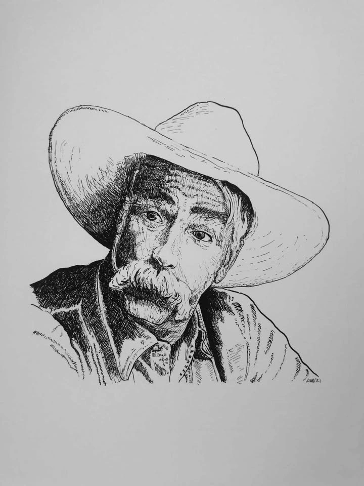 "The Stranger" - Art Print by Local Artist - photo 2
