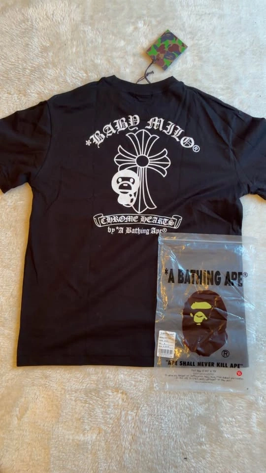 Chrome Hearts x BAPE Tee – Size Medium - photo 2