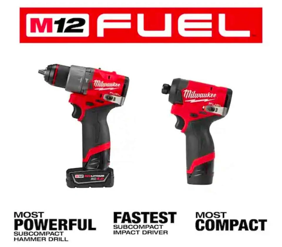 Milwaukee m12 Fuel Drill and driver kit - photo 2