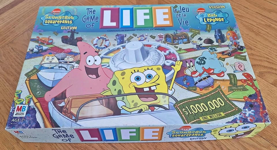 2005 Game of Life: SpongeBob Squarepants Edition