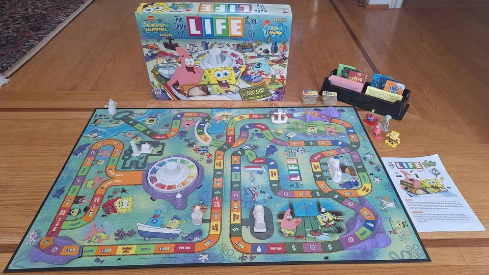 2005 Game of Life: SpongeBob Squarepants Edition - photo 2