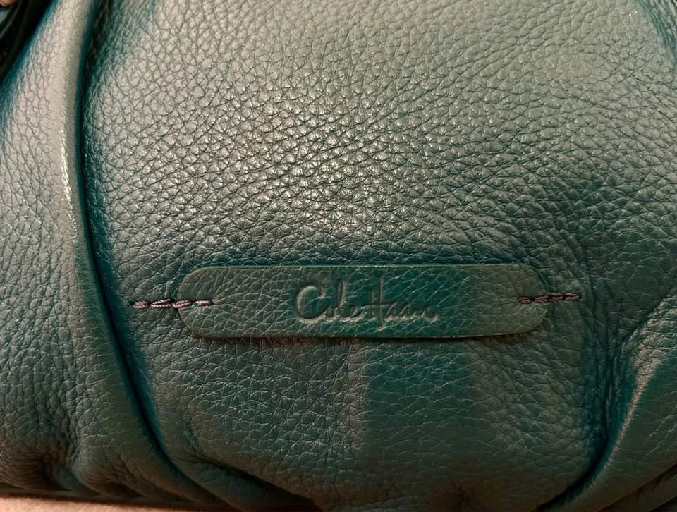 Cole Haan Teal Green Leather Handbag/Purse - photo 2
