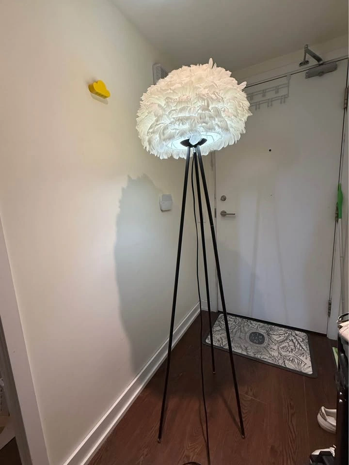 Feather standing lamp - photo 4