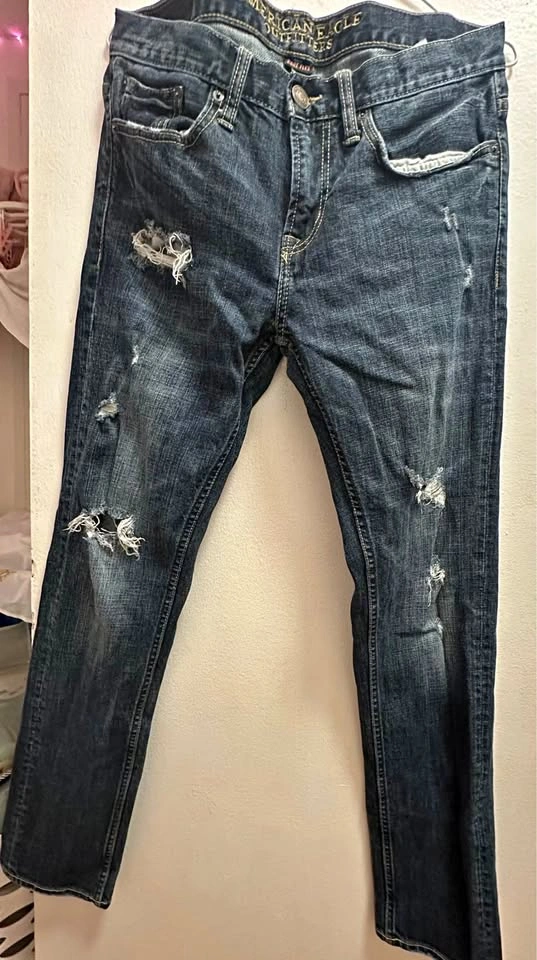 American Eagle Distressed Mens Jeans 30x32