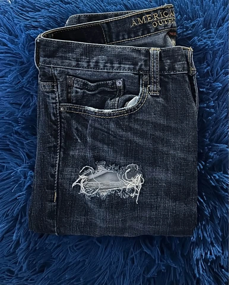 American Eagle Distressed Mens Jeans 30x32 - photo 3