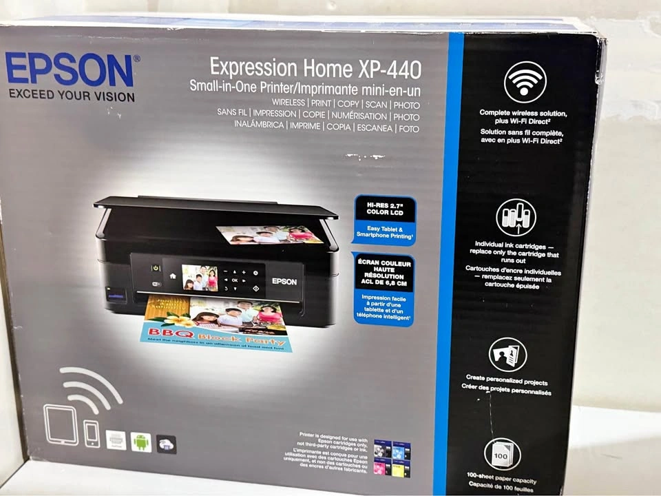 Epson XP-440 Wireless Printer – Brand New