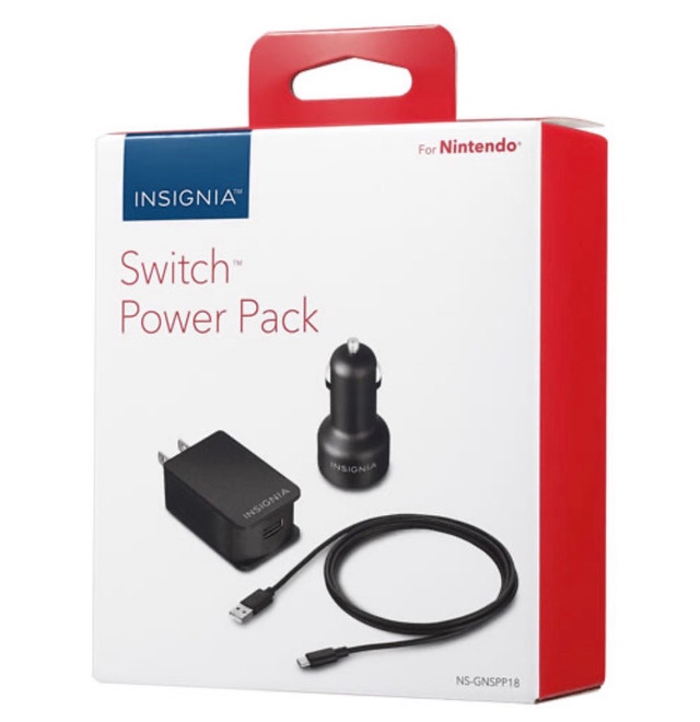 Brand New Insignia Switch Power Pack Home Car Charger