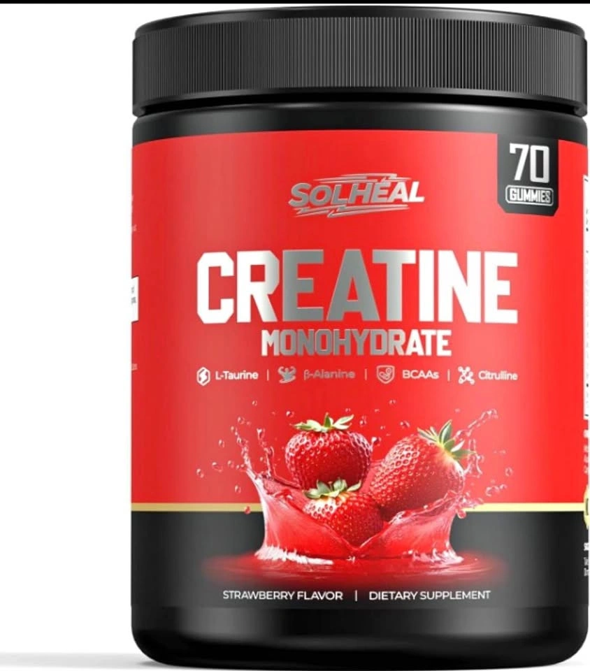 Solheal Creatine Monohydrate Gummies
