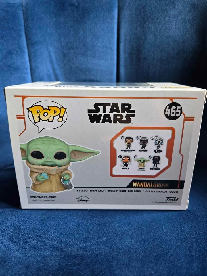 ⚽Funko Pop! Star Wars: The Mandalorian - Grogu with Cookies #465 - photo 2