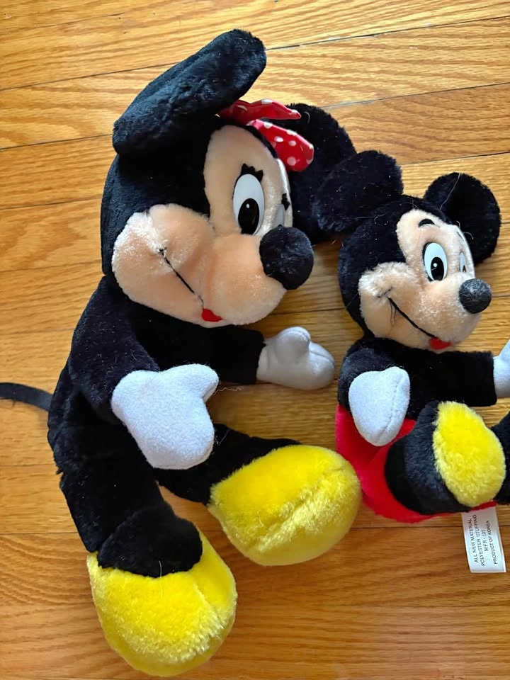 Disney Mickey and Minnie Mouse Plushies