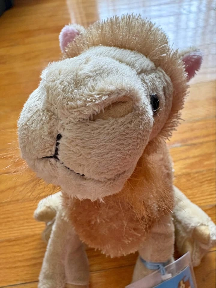 Webkinz Camel Plush Toy with code