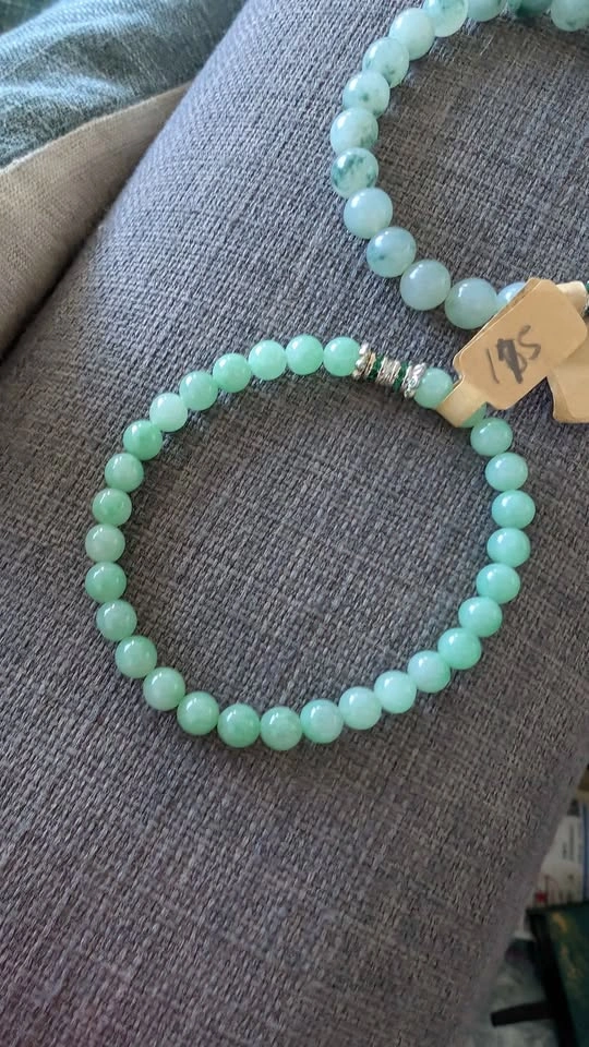 Stunning Icy Jadeite Bracelets - Authenticated & Customizable! - photo 2