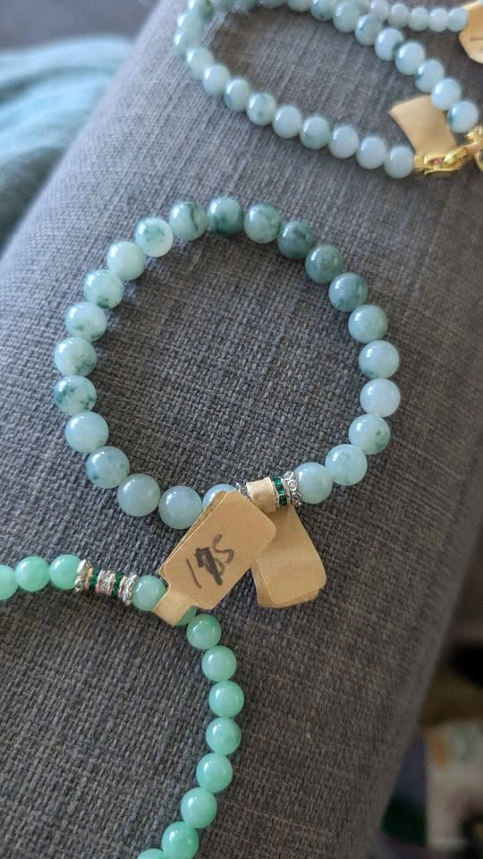 Stunning Icy Jadeite Bracelets - Authenticated & Customizable! - photo 3