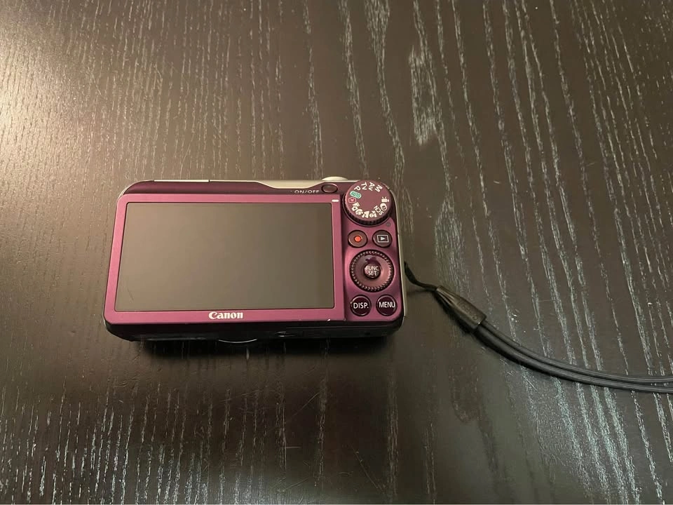 Purple Canon PowerShot SX220 HS Digital Camera - photo 3