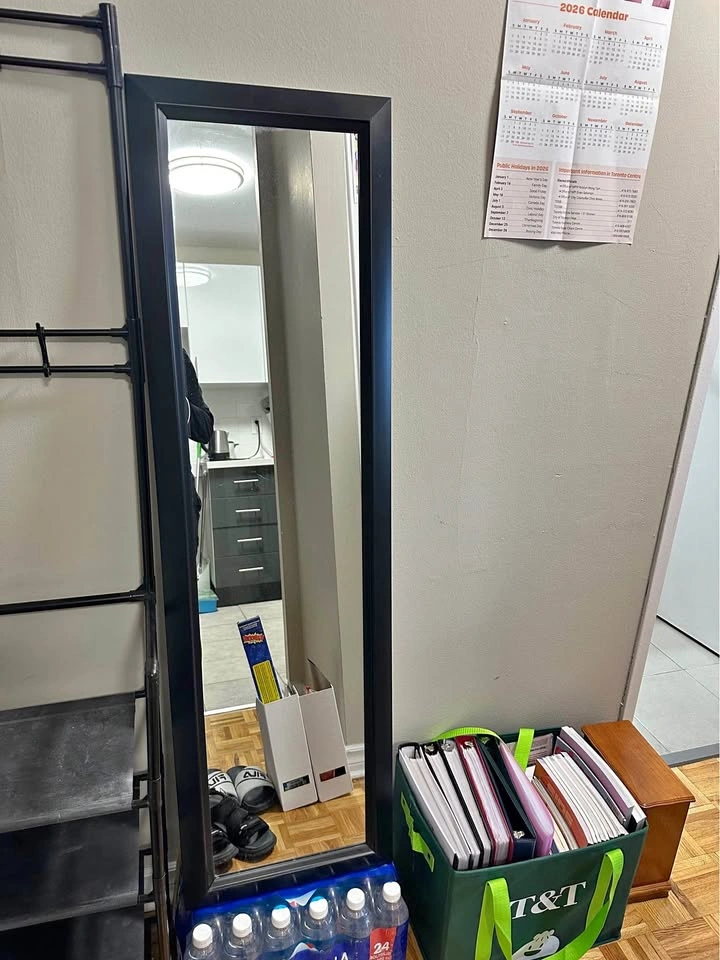 Black Full-Length Mirror