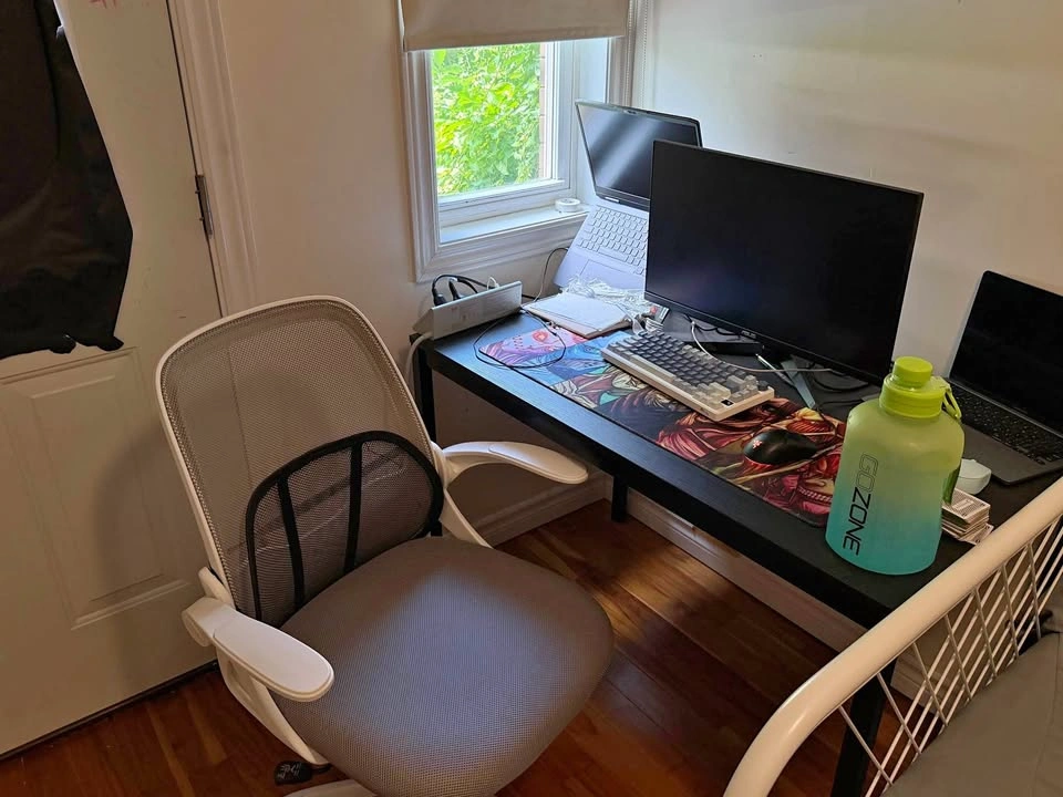 Table desk and chair combo