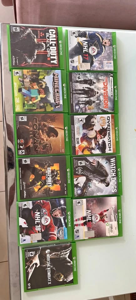 XBOX ONE GAMES, any 4 for $15