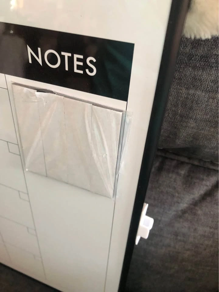 ⚽️ Magnetic Whiteboard Calendar From Indigo with magnets - photo 2