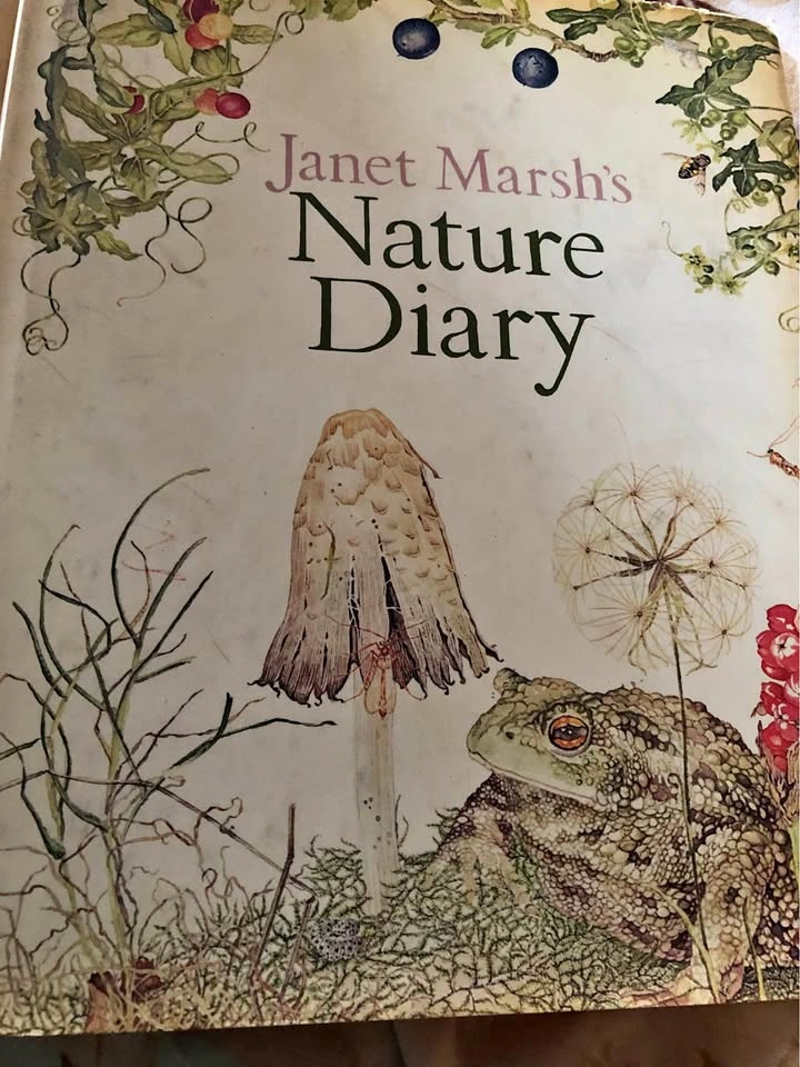 ⚽️ Nature Diary Vintage book by Janet Marshal