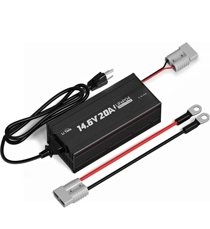 Li Time 14.6V 20A LiFePO4 Battery Charger