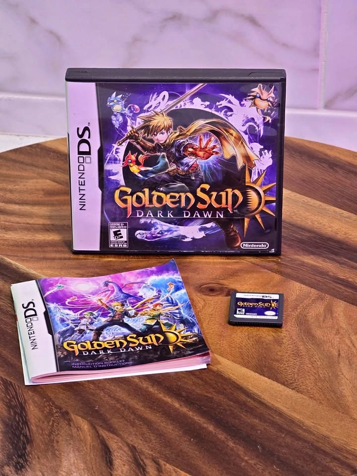 Golden Sun: Dark Dawn (Nintendo DS) - Complete in Box (CIB)