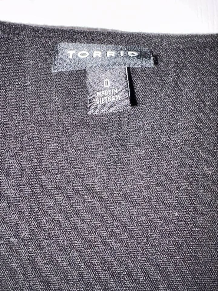Torrid Black Lace Top - photo 2