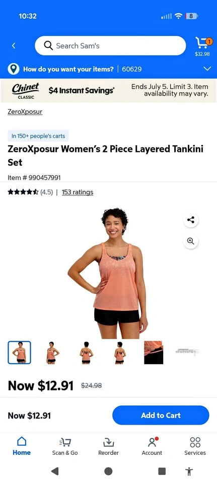 Tankini set xxl