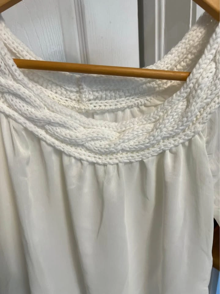 ⚽ Off White Blouse - photo 2