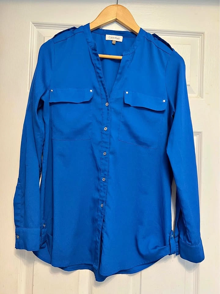 ⚽ Royal Blue Long blouse