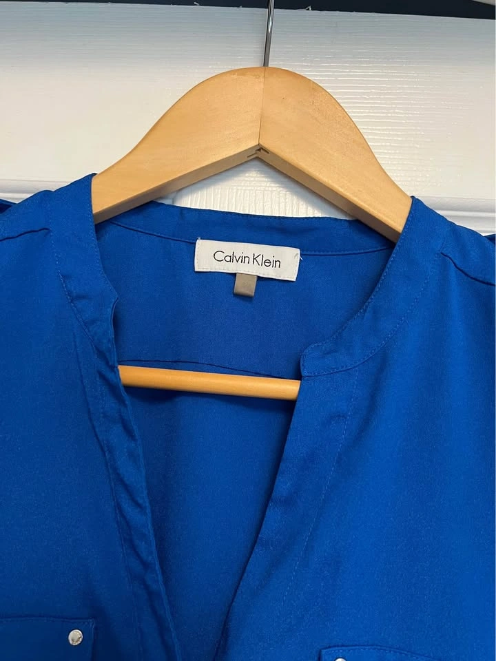 ⚽ Royal Blue Long blouse - photo 2