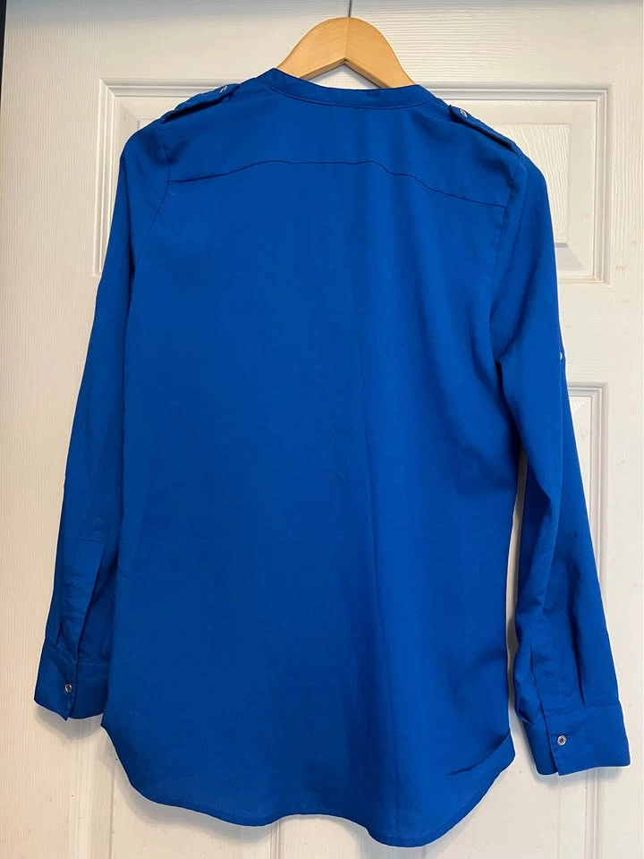 ⚽ Royal Blue Long blouse - photo 3