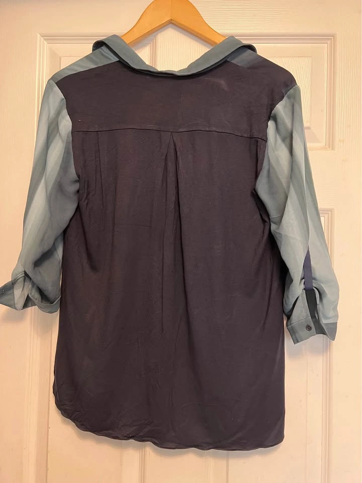 ⚽ Dark Bluish gray Blouse - photo 3