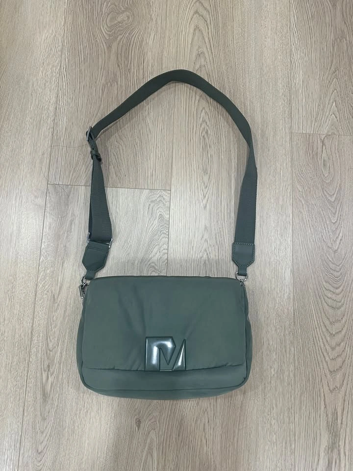 Olive Green Mango Cross body Bag