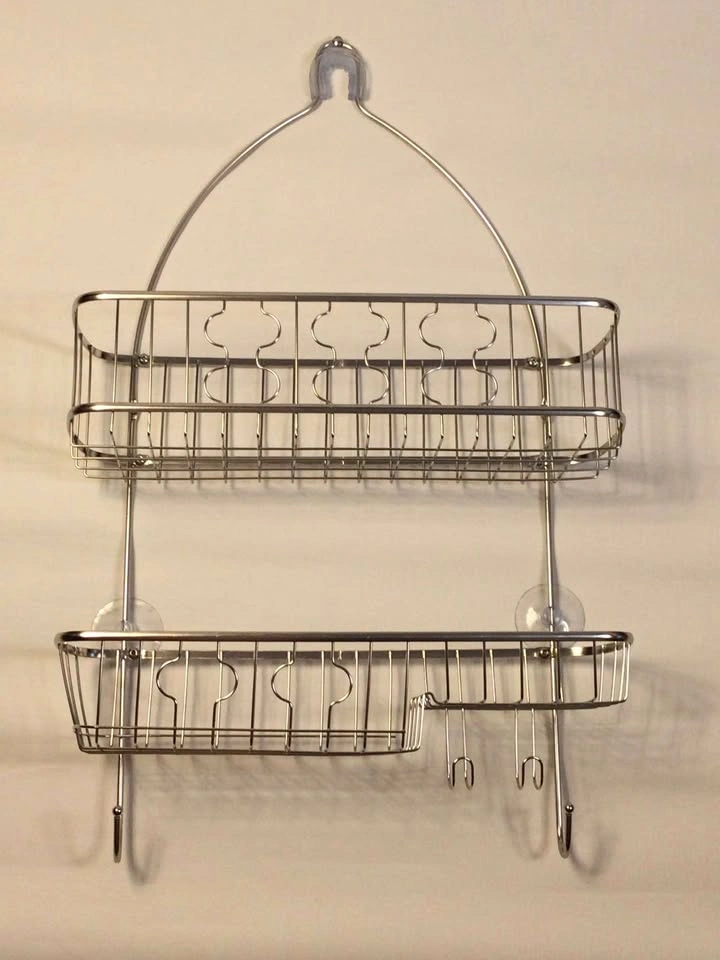 ⚽️Chrome 2-Tier Hanging Shower Caddy